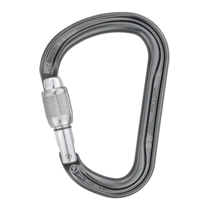 Karabinek Petzl William Screw-Lock