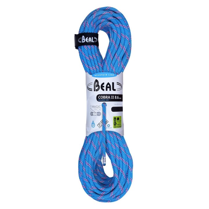 Lina dynamiczna Beal Cobra 8,6 mm 60 m Golden Dry Cover