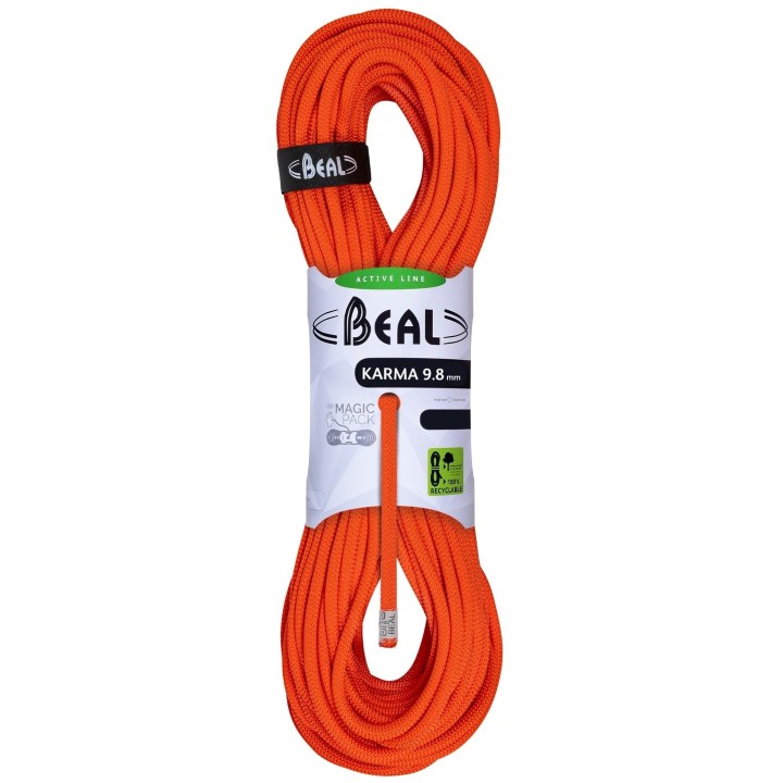 Dynamic rope Beal Karma 9.8 mm 60 m Solid