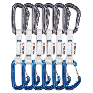 Ekspresy wspinaczkowe Ocun HAWK QD COMBI BIO-DYN-RING 15 mm 10 cm 6-pack