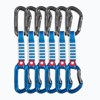 Ekspresy wspinaczkowe Ocun HAWK QD ZOOM PA 15/22 mm 12 cm 6-pack