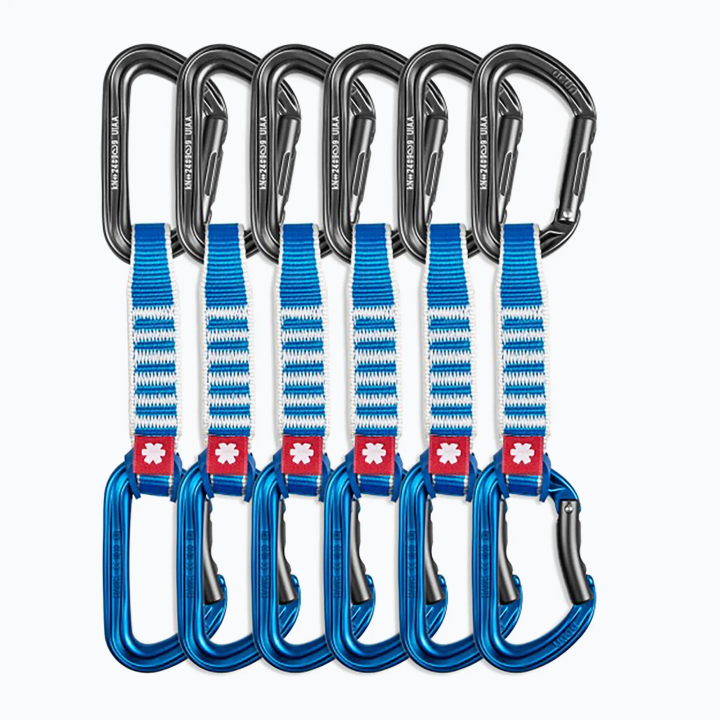 Ekspresy wspinaczkowe Ocun HAWK QD ZOOM PA 15/22 mm 12 cm 6-pack