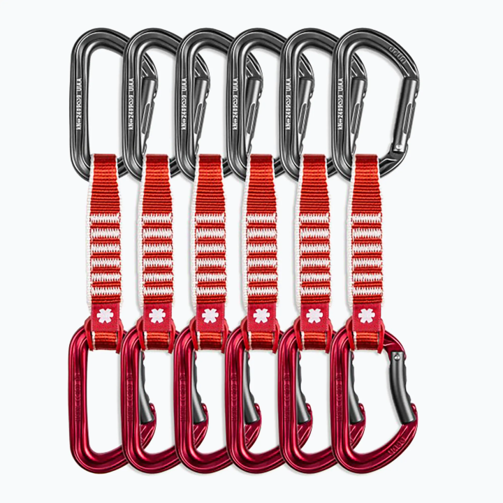Ekspresy wspinaczkowe Ocun HAWK QD ZOOM PA 15/22 mm 12 cm 6-pack