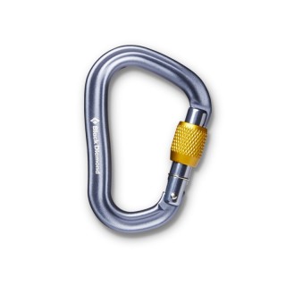 Black Diamond VaporLock Screwgate – ultralight HMS locking carabiner