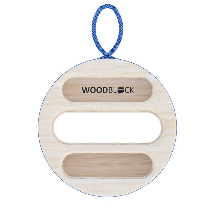 WOODBLOCK Orbit – compact wooden training hold 13.5 cm