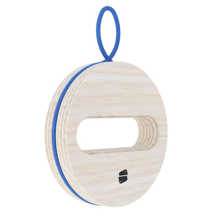 WOODBLOCK Orbit – compact wooden training hold 13.5 cm
