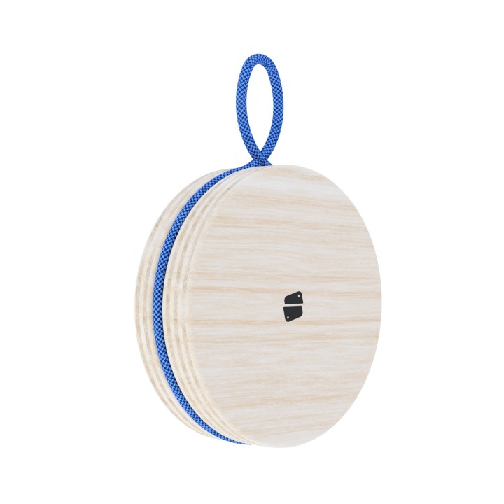 WOODBLOCK Orbit Mini – ultra-compact wooden training hold 10 cm