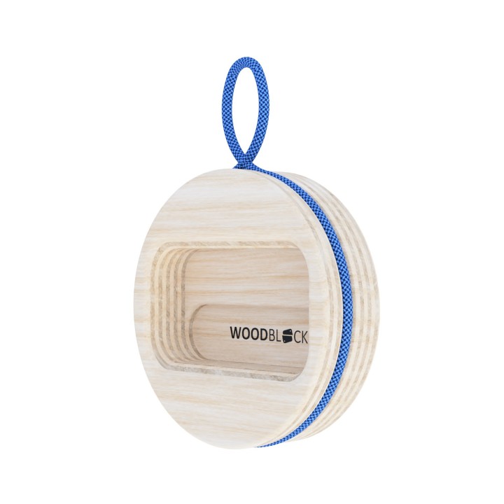 WOODBLOCK Orbit Mini – ultra-compact wooden training hold 10 cm