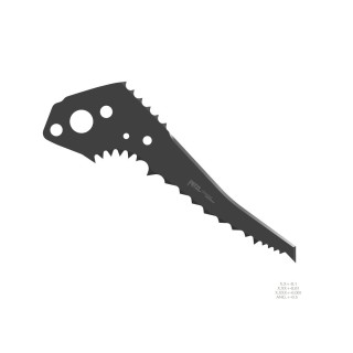 Petzl PUR'DRY – Ostrze do dry toolingu kompatybilne z Nomic, Ergonomic | Akcesoria do czekanów