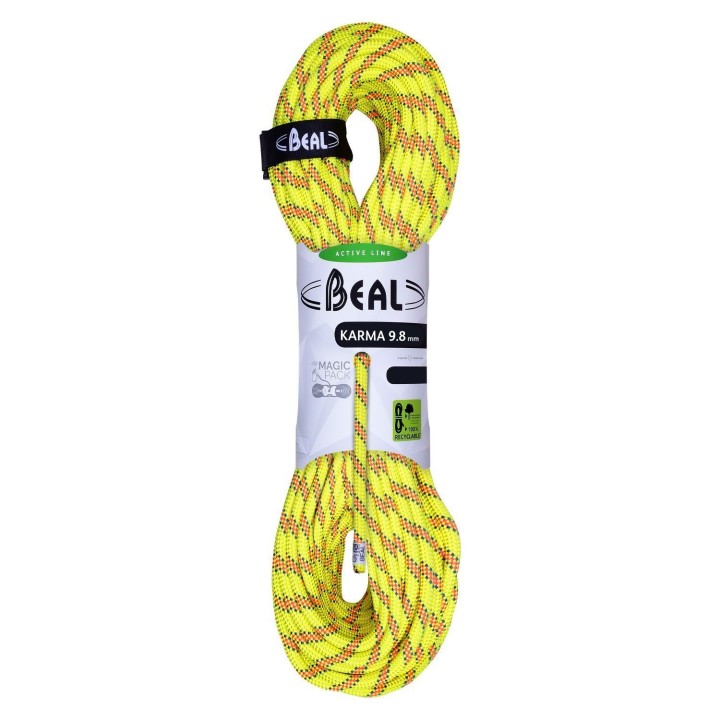 Dynamic rope Beal Karma 9.8 mm 60 m Solid