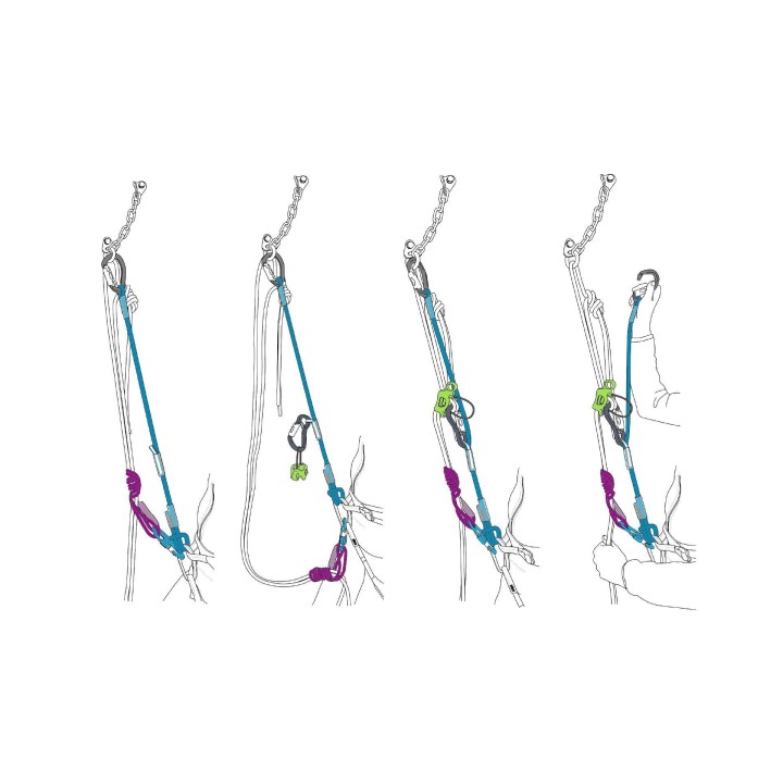 BEAL Expresso Fit – adjustable dynamic belay lanyard