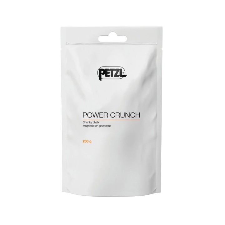 Petzl POWER CRUNCH 200 g – magnezja wspinaczkowa w kawałkach