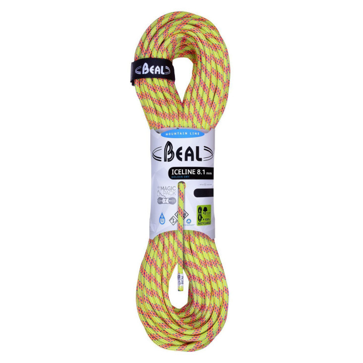 BEAL ICE LINE 8,1 mm UNICORE – lina podwójna lodowa