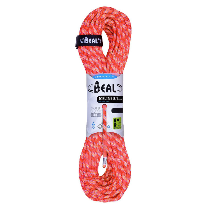 BEAL ICE LINE 8.1 mm UNICORE – Dynamic Half Rope
